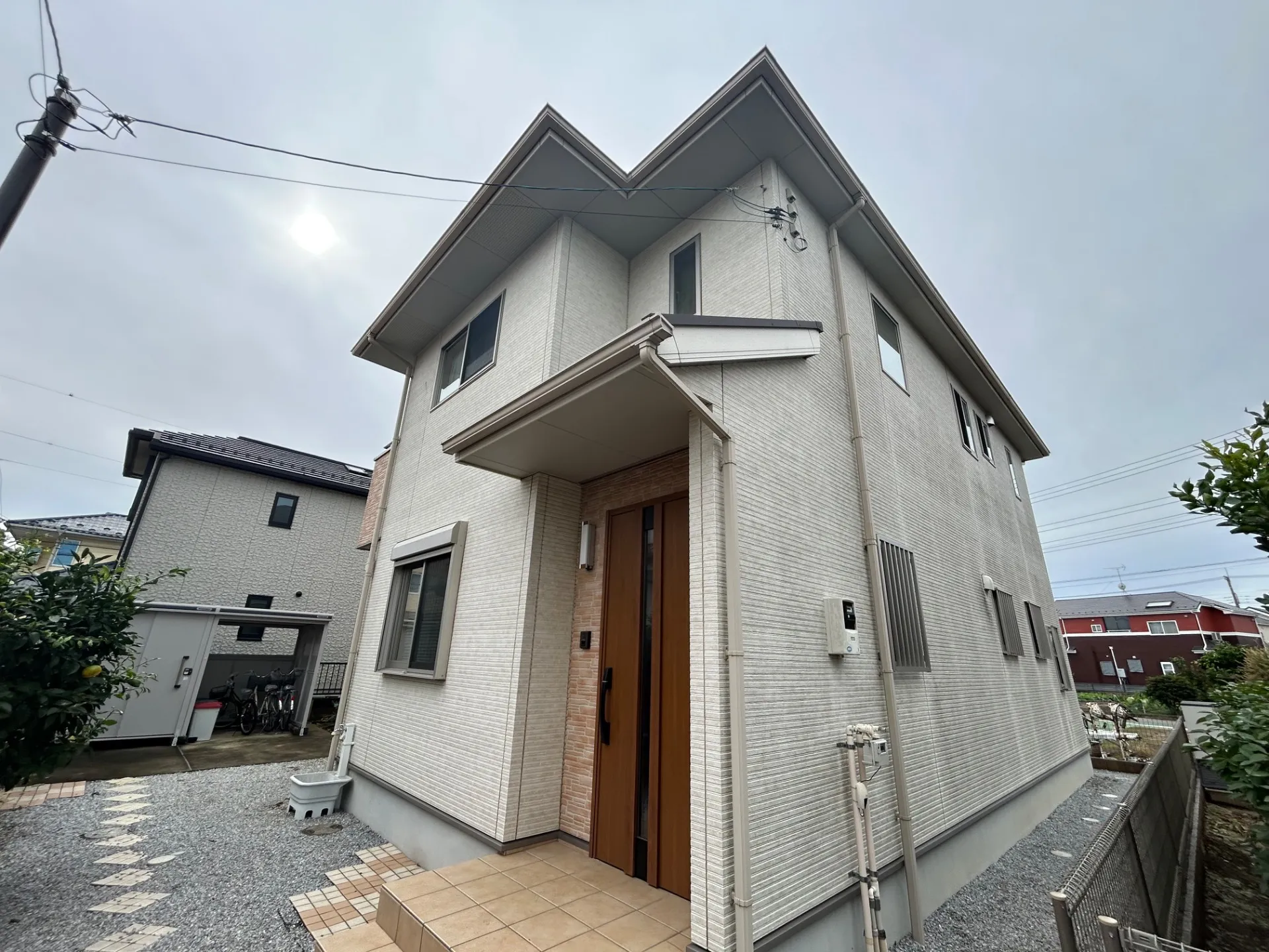 桶川市 O様邸 クリヤー塗装